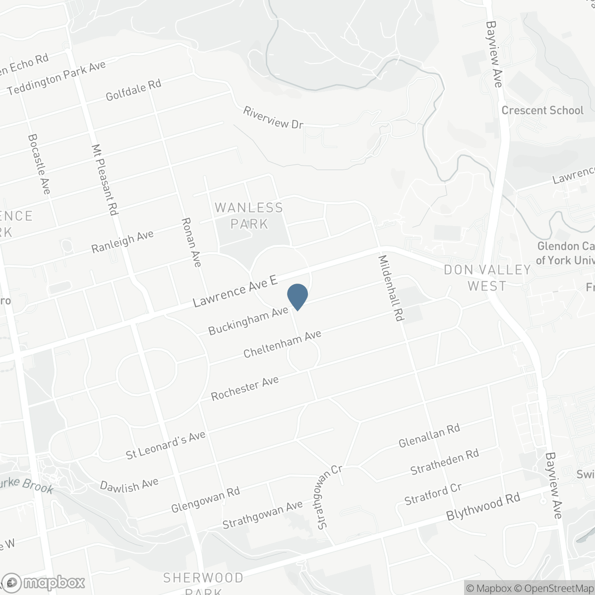 43 WANLESS CRESCENT, Toronto, Ontario M4N 3B6